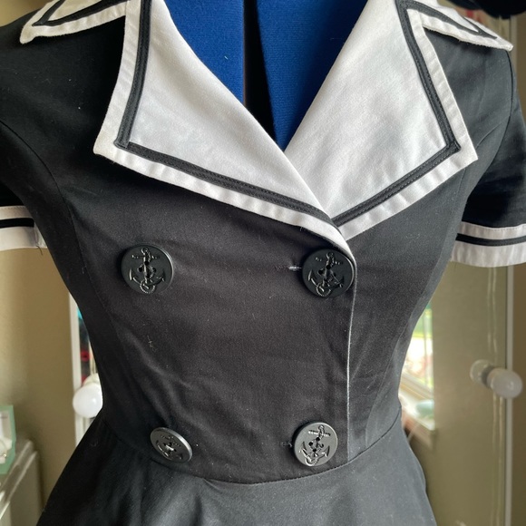 Hell Bunny Rockabilly Dress - Picture 2 of 6